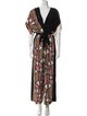 Diane von Furstenberg Silk Printed Jumpsuit