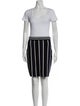 Diane von Furstenberg Striped Skirt Set