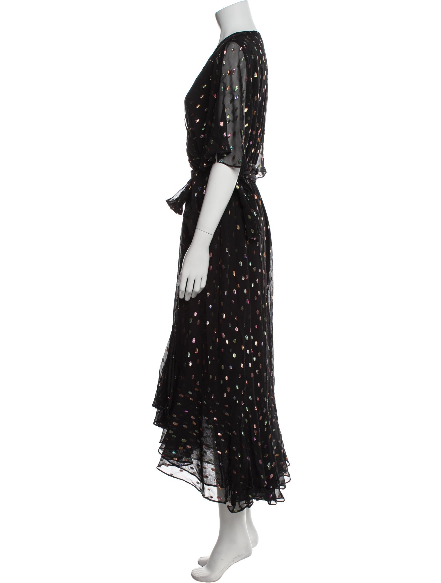 Diane von Furstenberg Printed Long Dress
