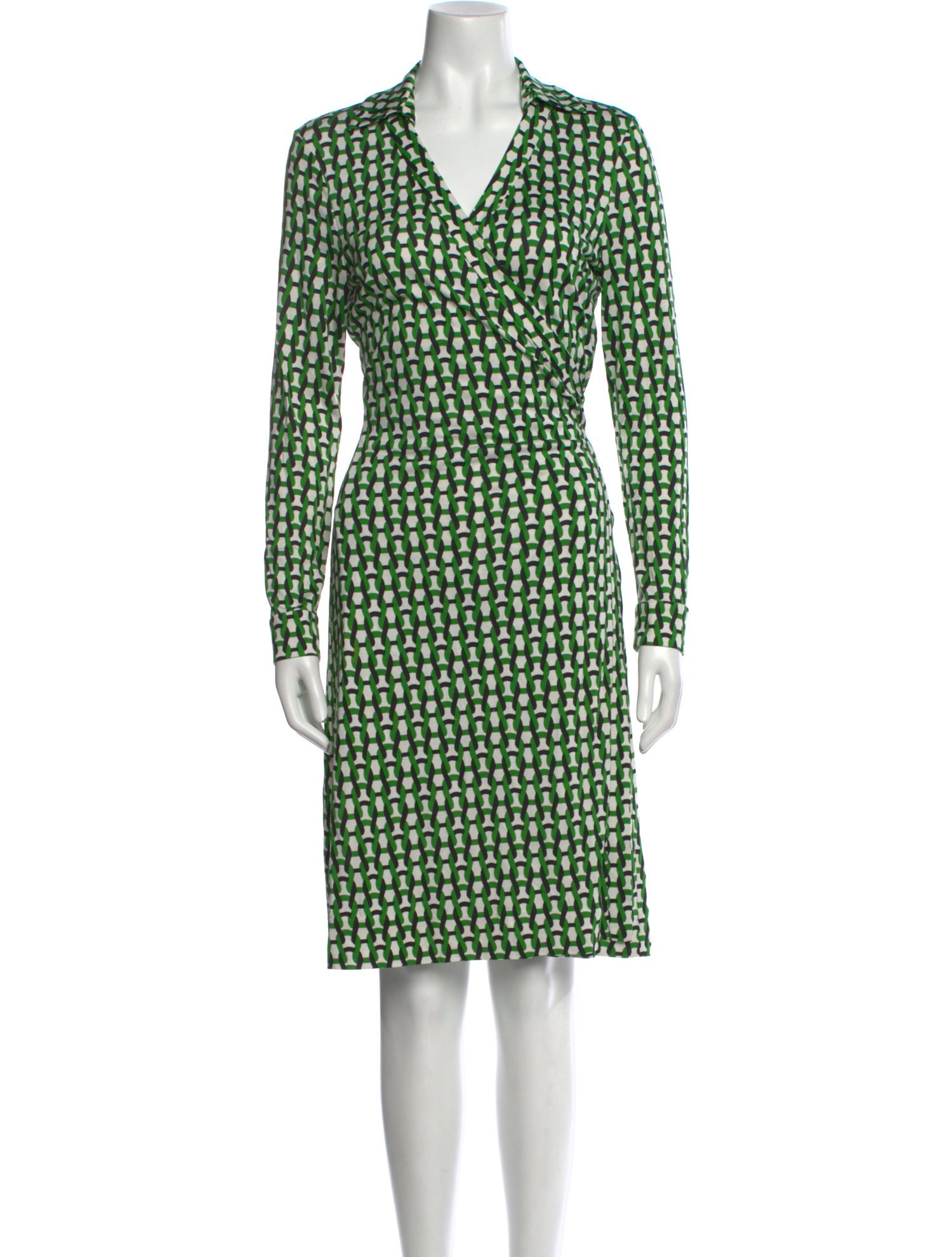 Diane von Furstenberg Silk Knee-Length Dress