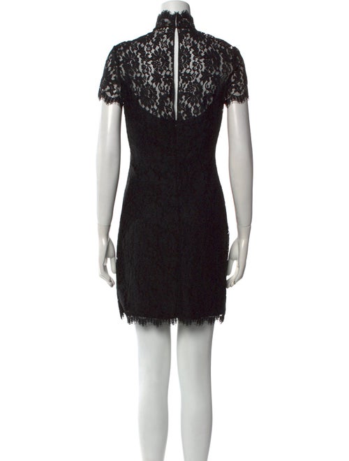 Diane von Furstenberg Lace Pattern Mini Dress