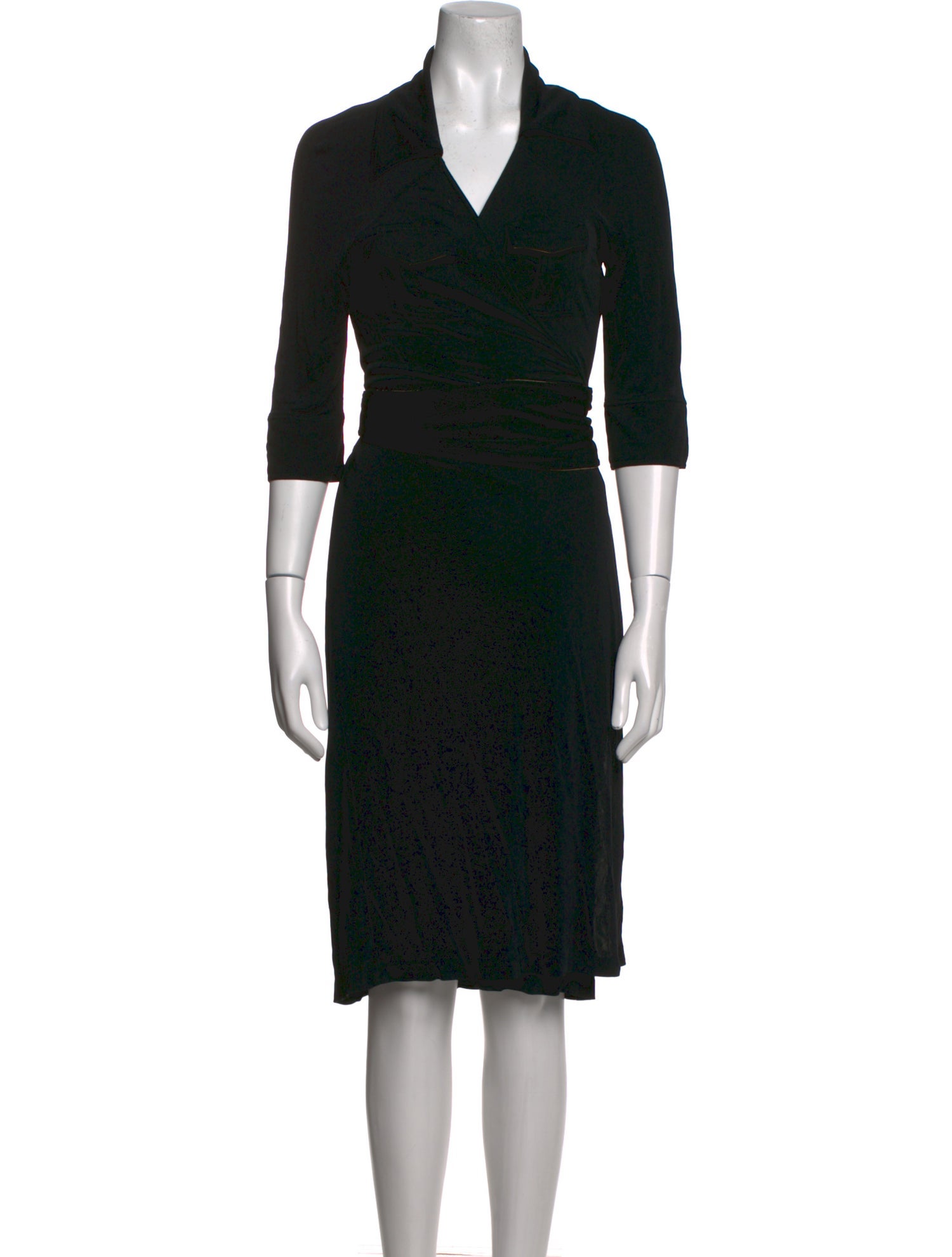 Diane von Furstenberg V-Neck Knee-Length Dress