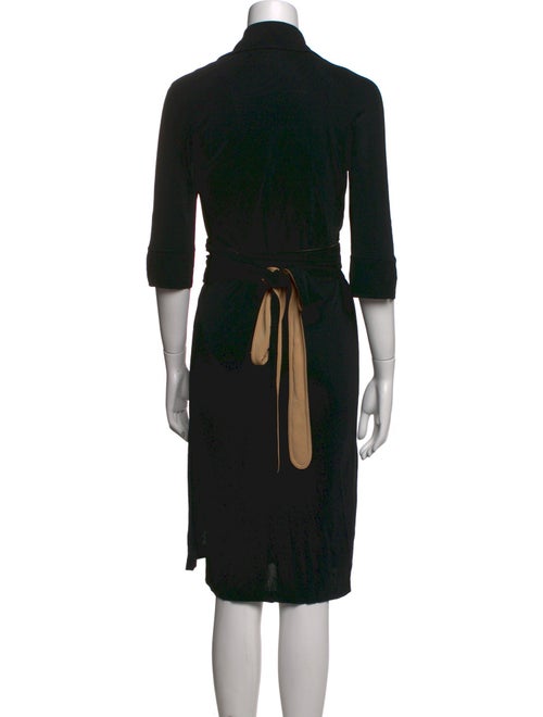 Diane von Furstenberg V-Neck Knee-Length Dress