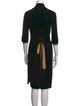 Diane von Furstenberg V-Neck Knee-Length Dress