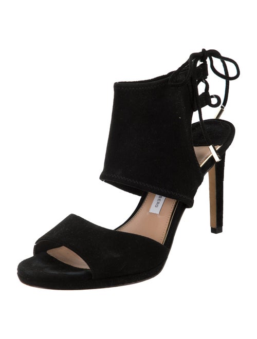 Diane von Furstenberg Suede Slingback Pumps