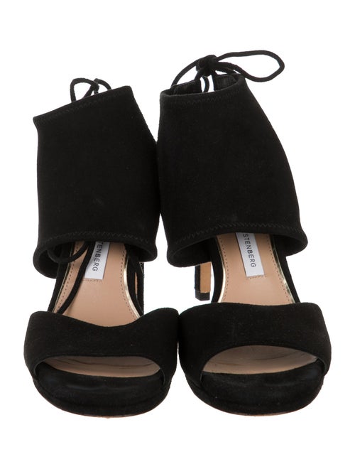 Diane von Furstenberg Suede Slingback Pumps