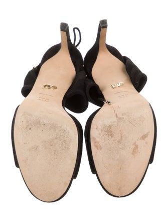 Diane von Furstenberg Suede Slingback Pumps