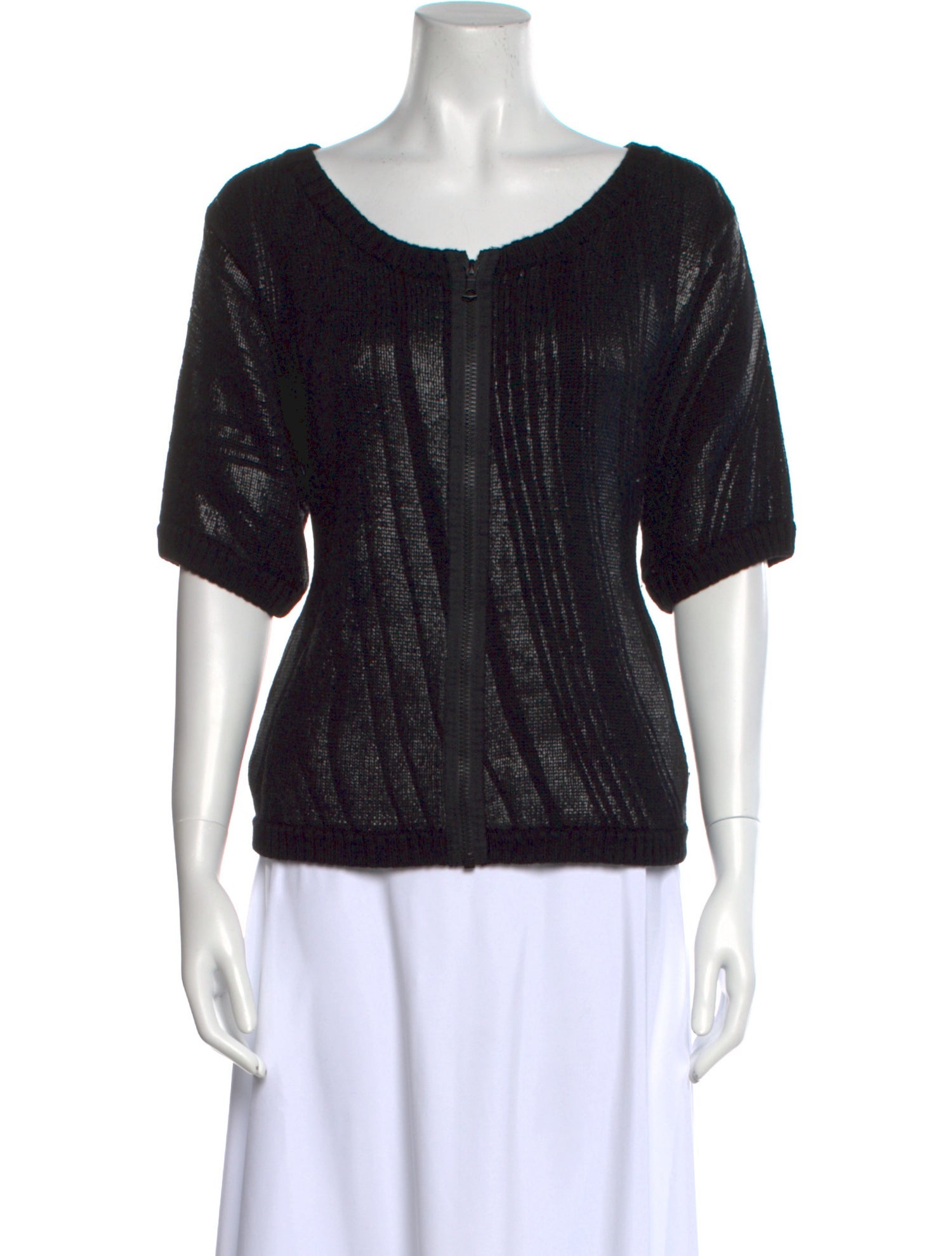 Diane von Furstenberg Wool Scoop Neck Sweater