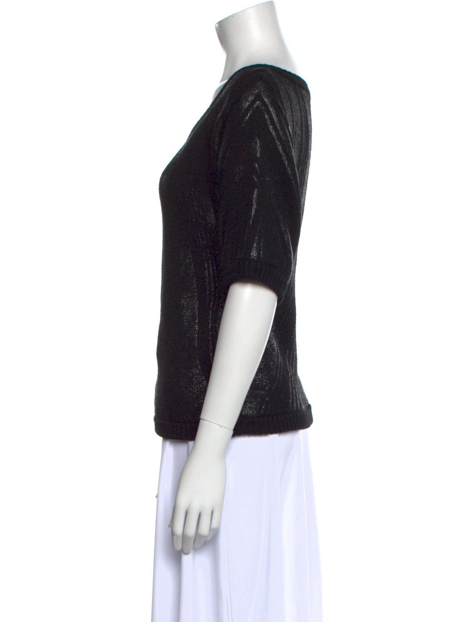 Diane von Furstenberg Wool Scoop Neck Sweater