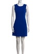 Diane von Furstenberg Scoop Neck Mini Dress
