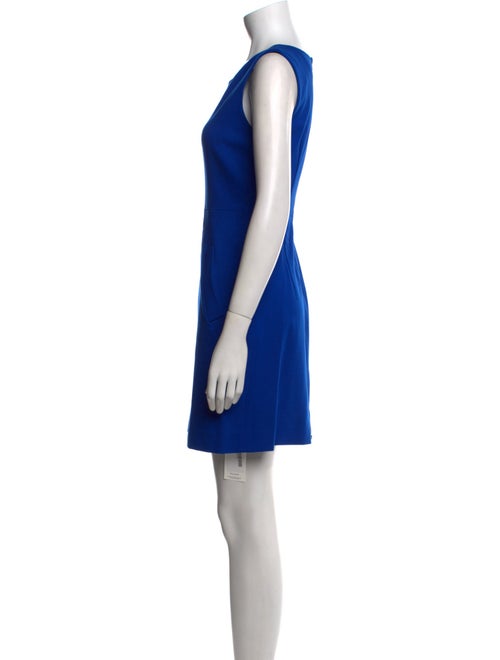 Diane von Furstenberg Scoop Neck Mini Dress