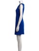 Diane von Furstenberg Scoop Neck Mini Dress