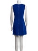 Diane von Furstenberg Scoop Neck Mini Dress
