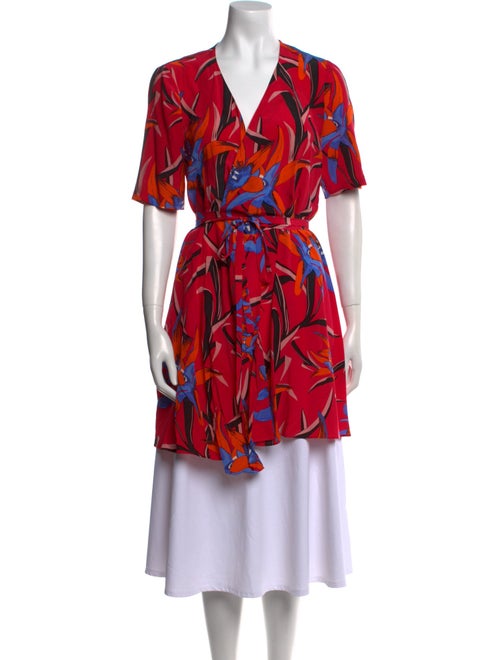 Diane von Furstenberg Silk Printed Tunic