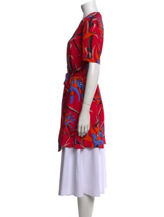 Diane von Furstenberg Silk Printed Tunic