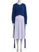 Diane von Furstenberg Silk Crew Neck Tunic