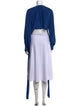 Diane von Furstenberg Silk Crew Neck Tunic