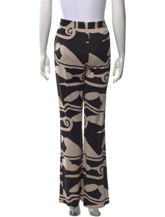 Diane von Furstenberg Silk Straight Leg Pants