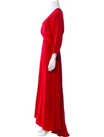Diane von Furstenberg Silk Long Dress