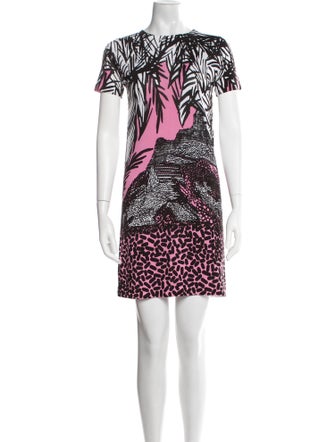 Diane von Furstenberg Printed Mini Dress