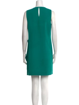 Diane von Furstenberg Crew Neck Mini Dress