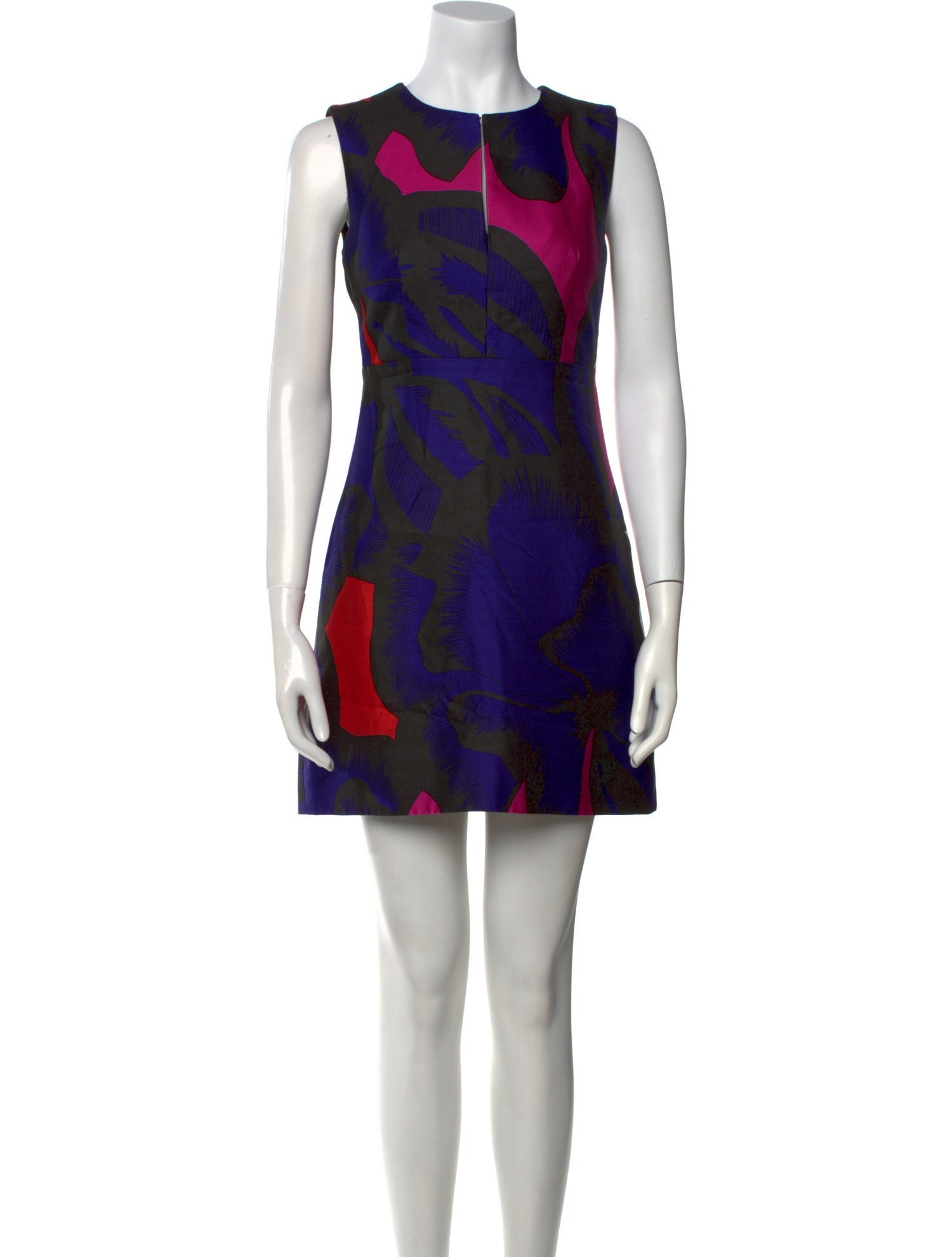 Diane von Furstenberg Printed Mini Dress