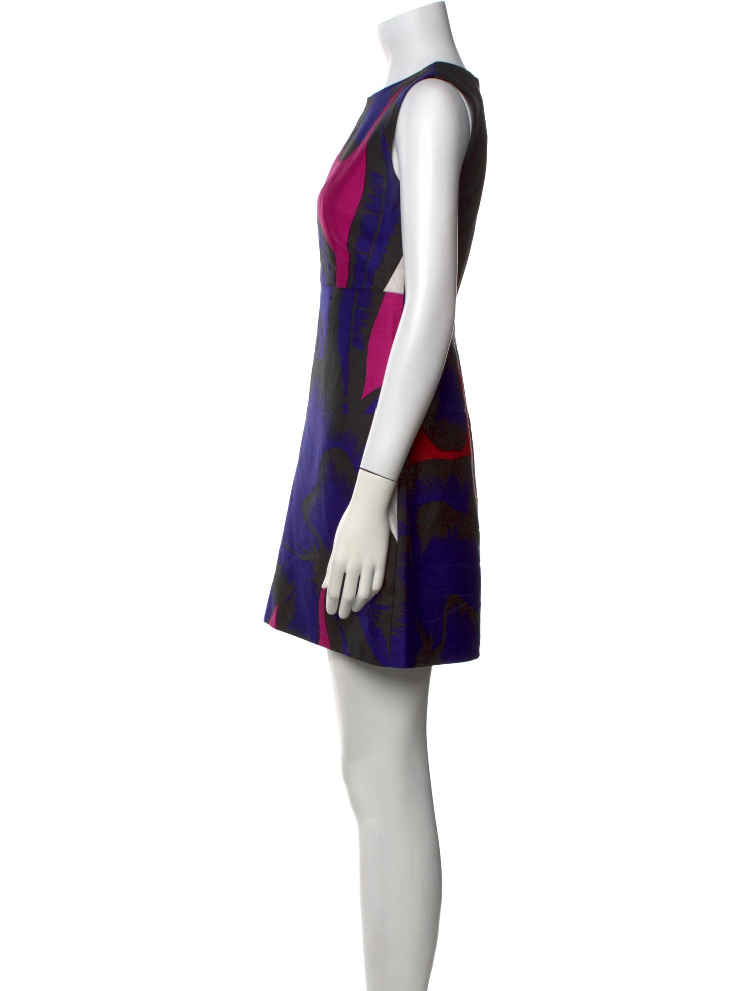 Diane von Furstenberg Printed Mini Dress