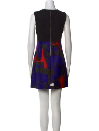 Diane von Furstenberg Printed Mini Dress