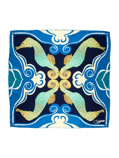 Diane von Furstenberg Silk Printed Scarf
