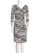 Diane von Furstenberg Silk Knee-Length Dress