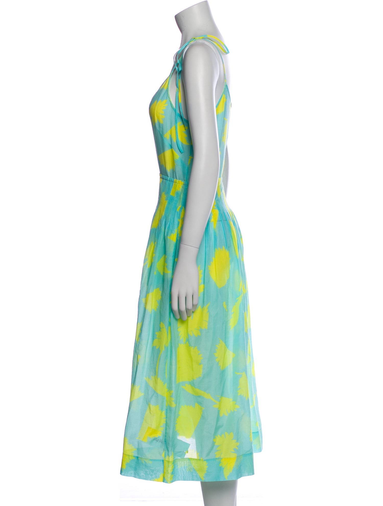 Diane von Furstenberg Printed Midi Length Dress