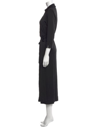 Diane von Furstenberg V-Neck Long Dress