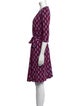 Diane von Furstenberg Printed Knee-Length Dress