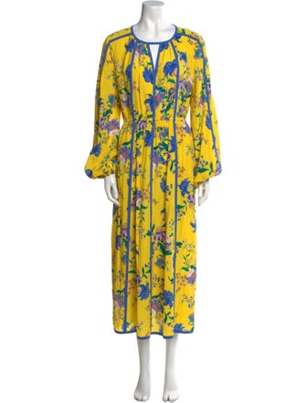 Diane von Furstenberg Silk Long Dress