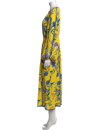 Diane von Furstenberg Silk Long Dress