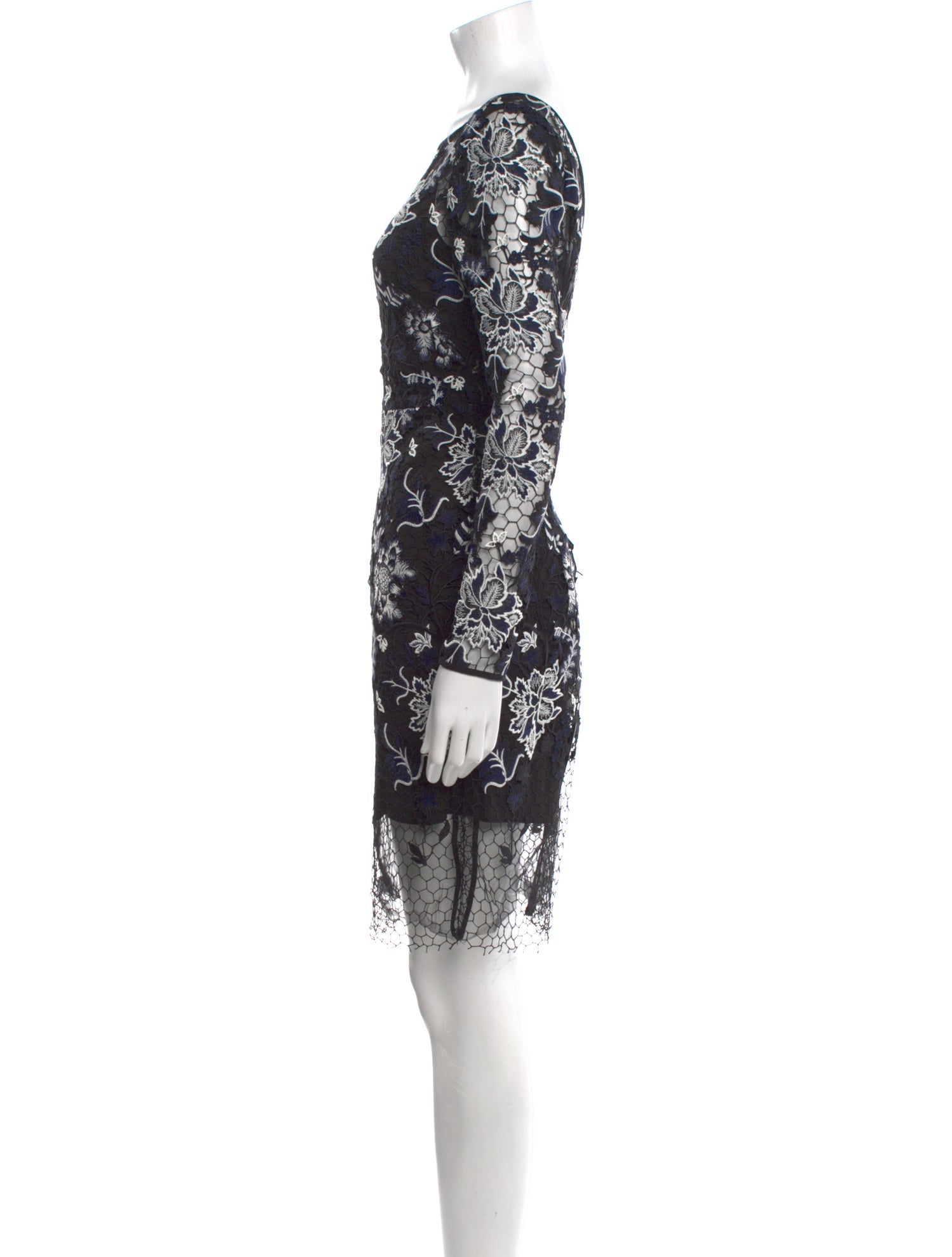 Diane von Furstenberg Lace Mini Dress