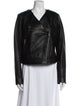 Diane von Furstenberg Leather Biker Jacket