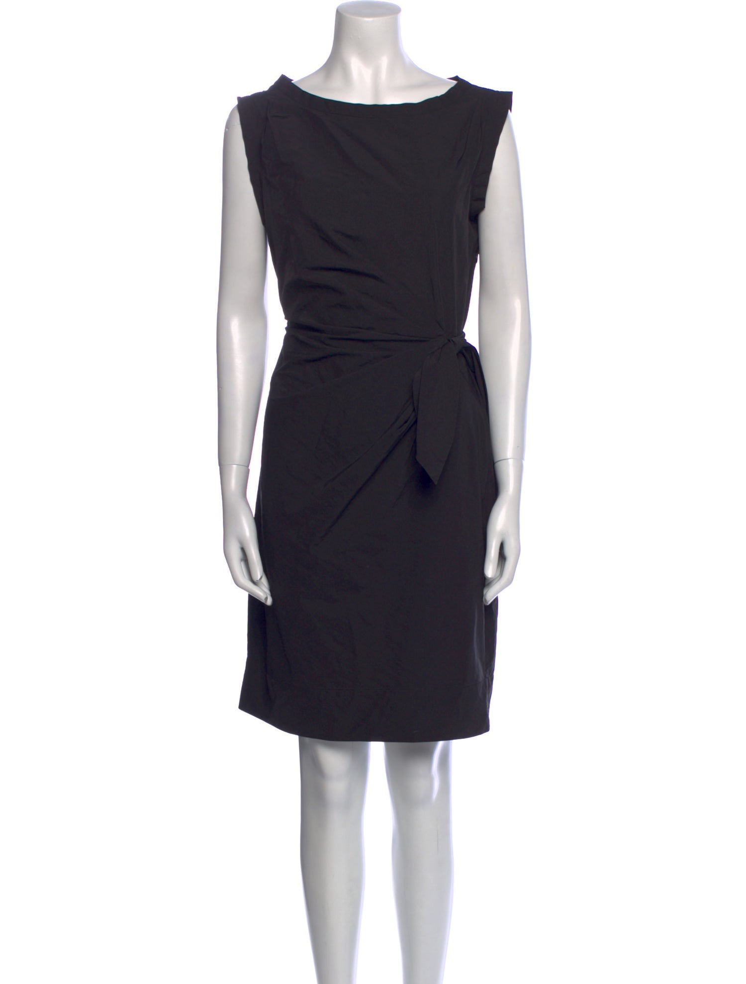 Diane von Furstenberg Bateau Neckline Mini Dress