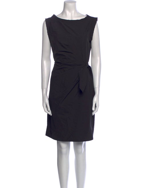 Diane von Furstenberg Bateau Neckline Mini Dress