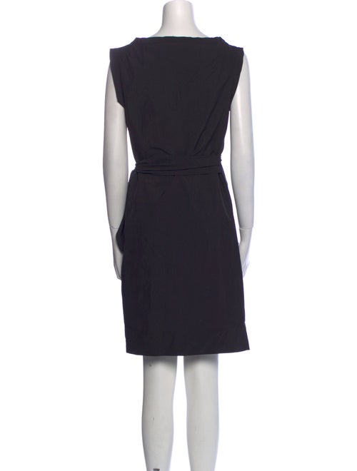 Diane von Furstenberg Bateau Neckline Mini Dress