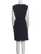 Diane von Furstenberg Bateau Neckline Mini Dress