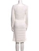 Diane von Furstenberg Scoop Neck Knee-Length Dress