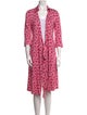 Diane von Furstenberg Silk Midi Length Dress
