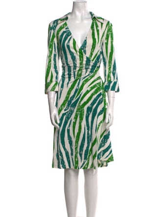 Diane von Furstenberg Silk Midi Length Dress