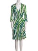 Diane von Furstenberg Silk Midi Length Dress