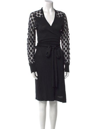 Diane von Furstenberg Silk Midi Length Dress