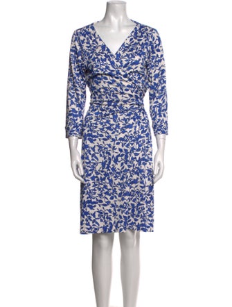 Diane von Furstenberg Silk Knee-Length Dress