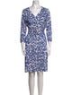 Diane von Furstenberg Silk Knee-Length Dress