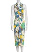 Diane von Furstenberg Printed Long Dress
