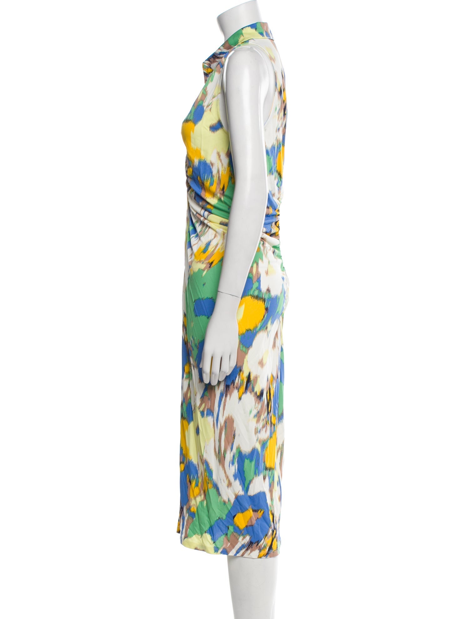Diane von Furstenberg Printed Long Dress